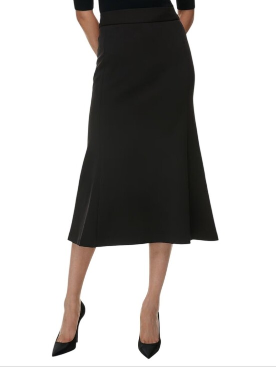 Babaton Dresses & Skirts - Aritzia Babaton Black Midi Skirt